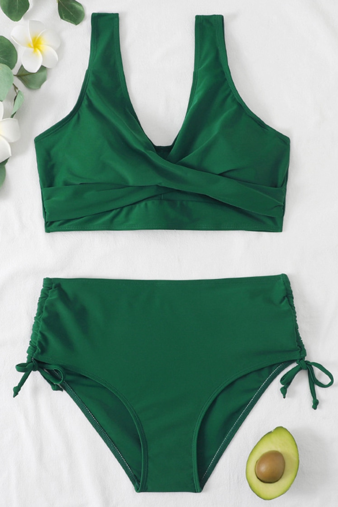 Emma | Women's Colourful Drawstring Twist Detail Bikini