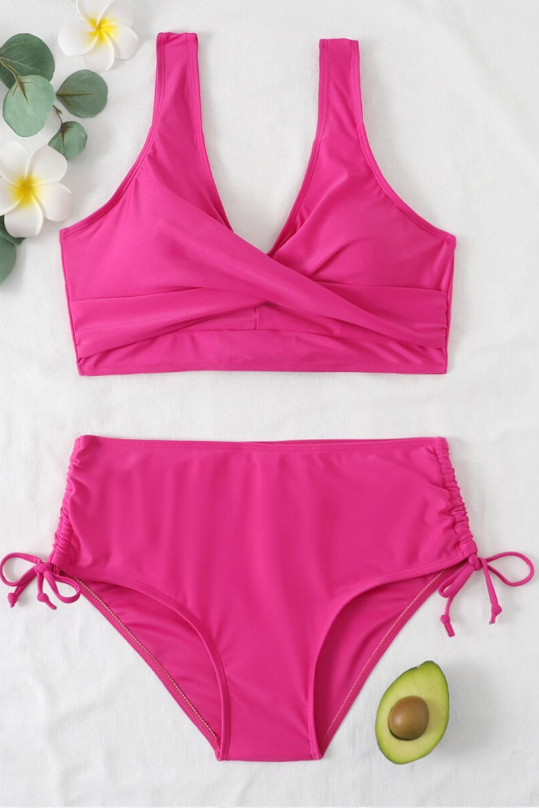 Emma | Women's Colourful Drawstring Twist Detail Bikini