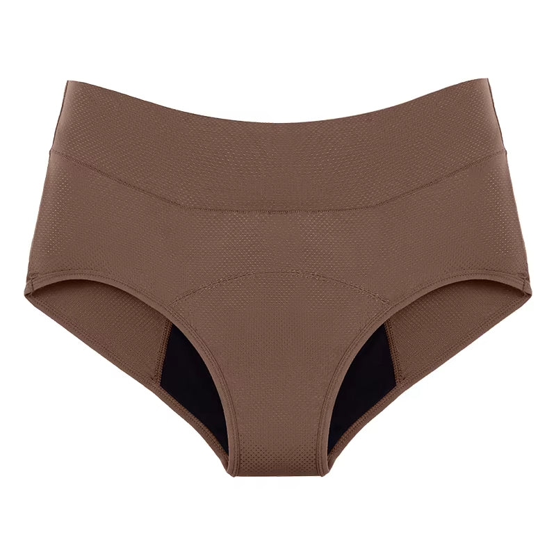 Women's High-Waist Absorbent Underwear for Extra Protection