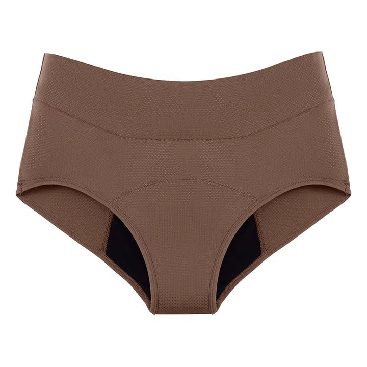 Women's High-Waist Absorbent Underwear for Extra Protection
