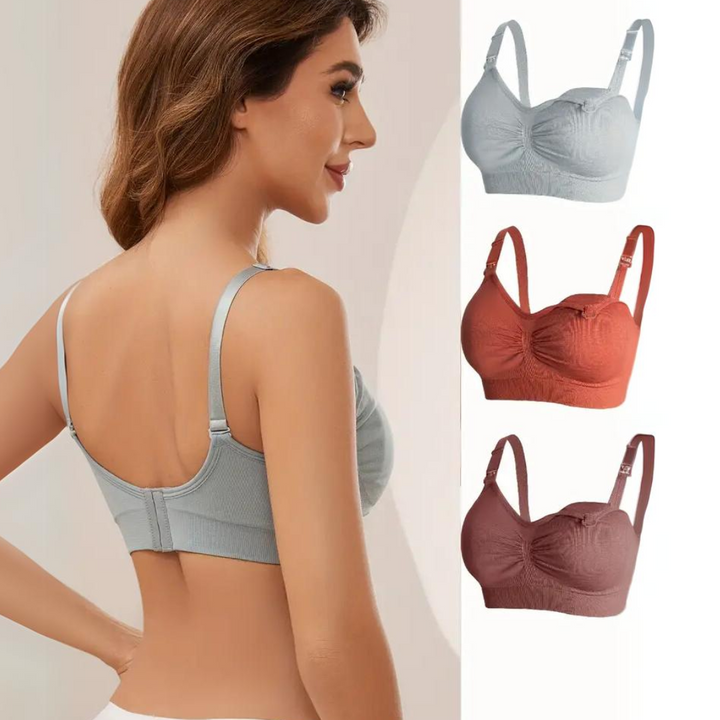 Emily | Women's Comfortable Nursing Bra Set (3 Pack)