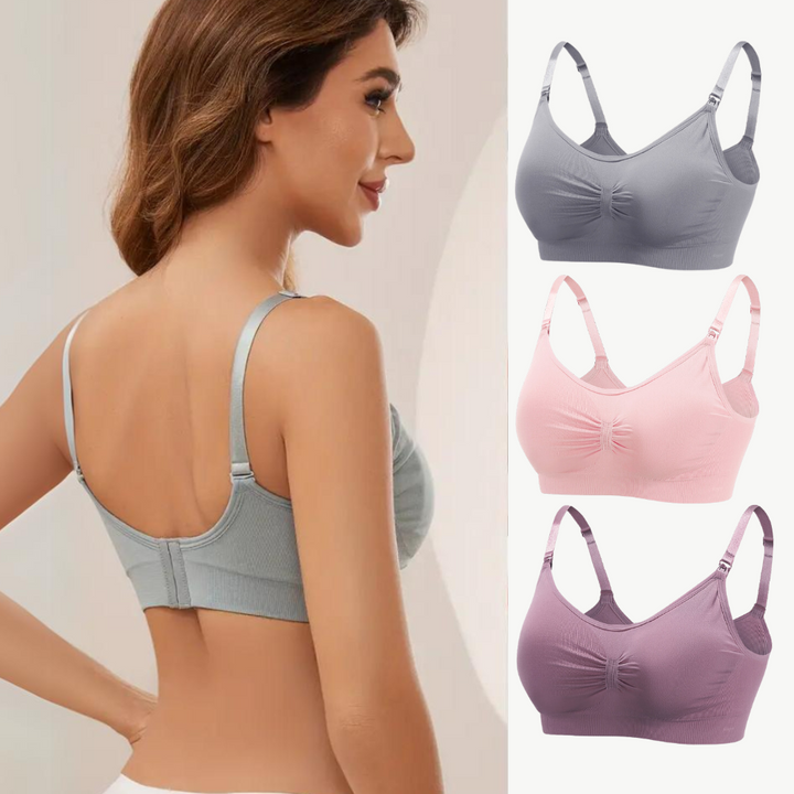 Emily | Women's Comfortable Nursing Bra Set (3 Pack)