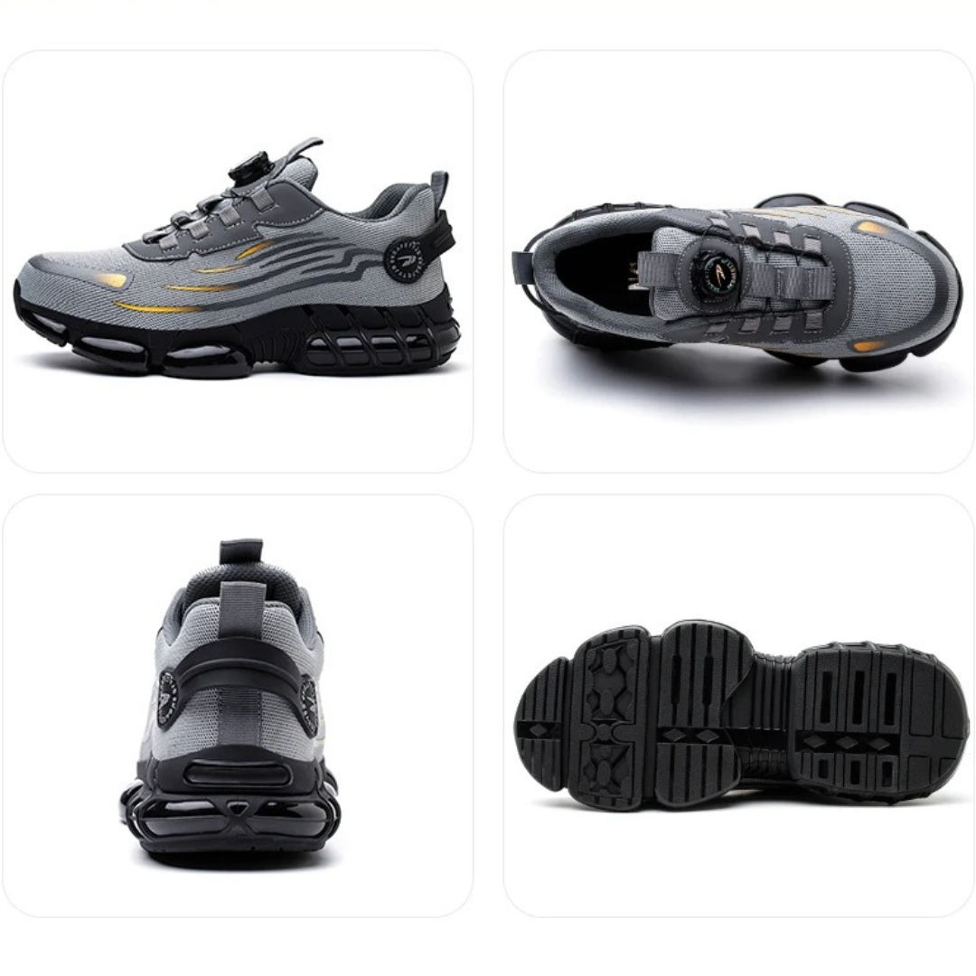 Men's Padded Safety Work Shoes for Comfort and Protection
