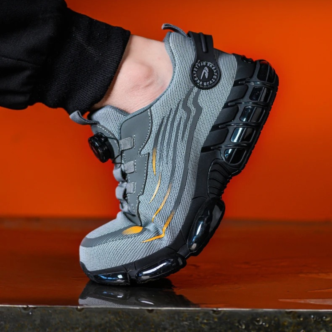 Men's Padded Safety Work Shoes for Comfort and Protection