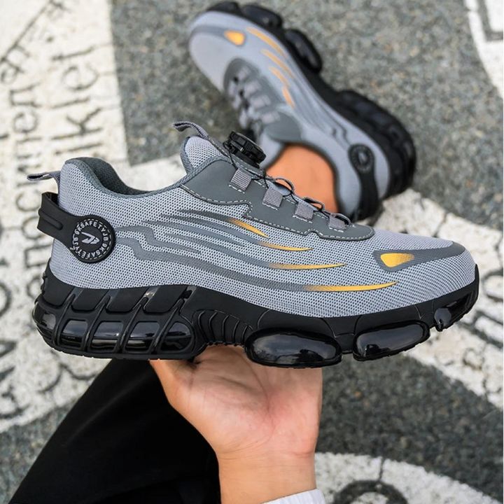 Men's Padded Safety Work Shoes for Comfort and Protection