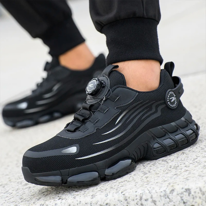 Men's Padded Safety Work Shoes for Comfort and Protection