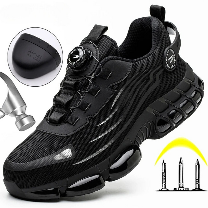 Men's Padded Safety Work Shoes for Comfort and Protection