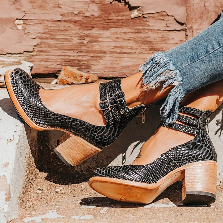 Amalia | Women's Comfortable & Stylish Leather Shoes with Non-Slip Sole