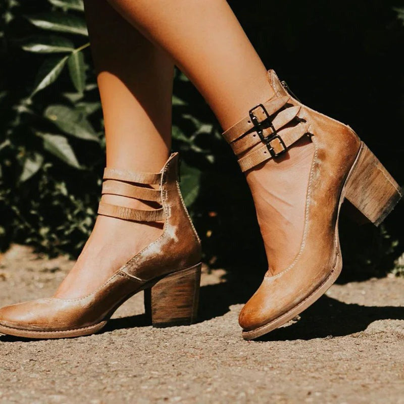 Amalia | Women's Comfortable & Stylish Leather Shoes with Non-Slip Sole