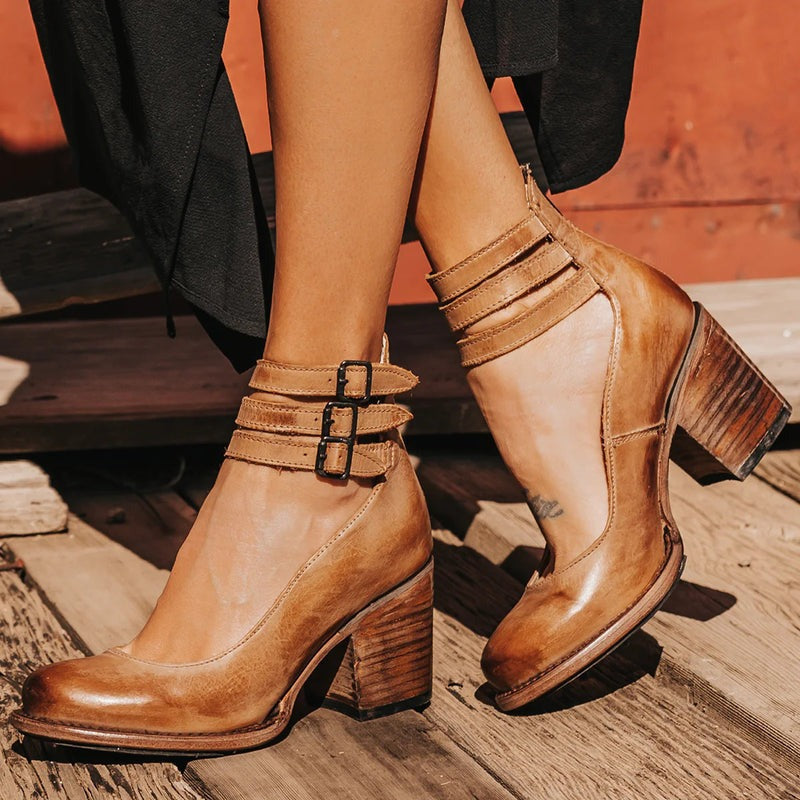 Amalia | Women's Comfortable & Stylish Leather Shoes with Non-Slip Sole