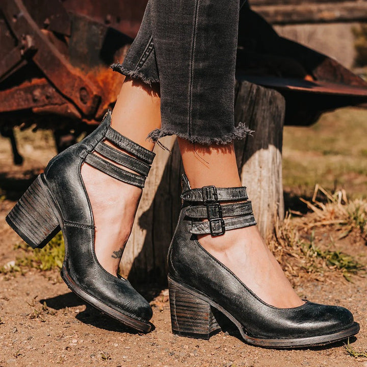 Amalia | Women's Comfortable & Stylish Leather Shoes with Non-Slip Sole