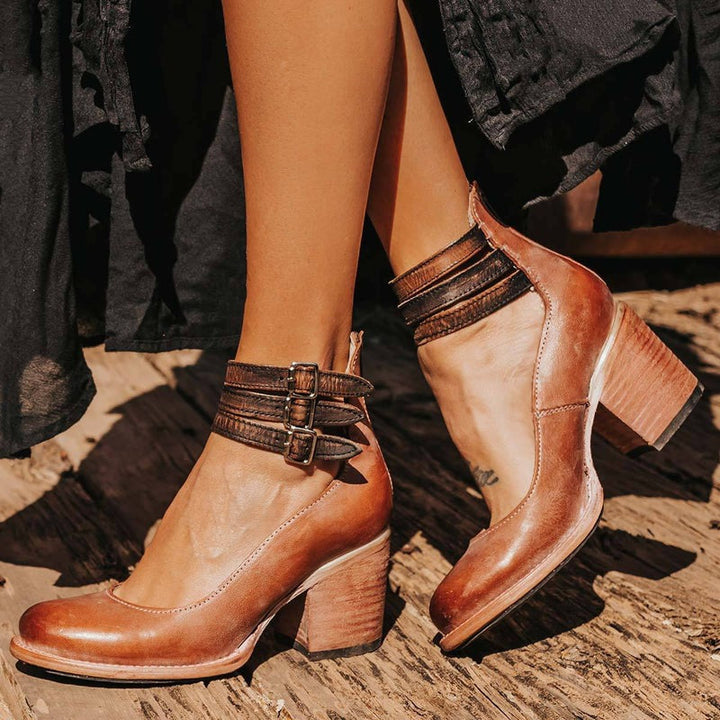 Amalia | Women's Comfortable & Stylish Leather Shoes with Non-Slip Sole