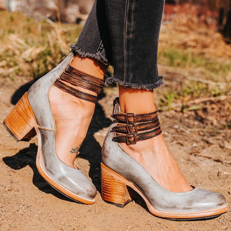 Amalia | Women's Comfortable & Stylish Leather Shoes with Non-Slip Sole