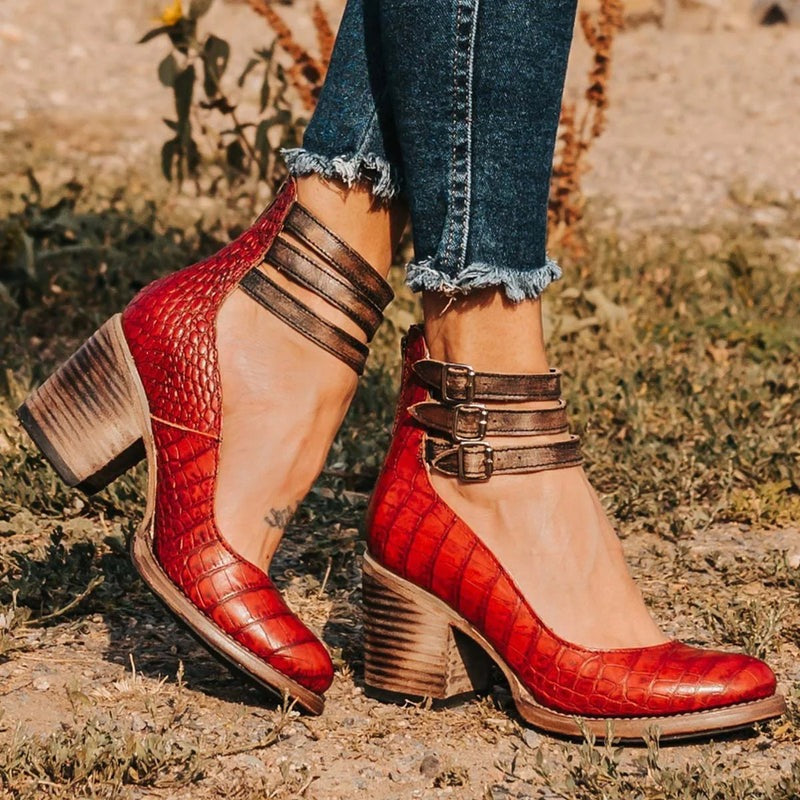 Amalia | Women's Comfortable & Stylish Leather Shoes with Non-Slip Sole