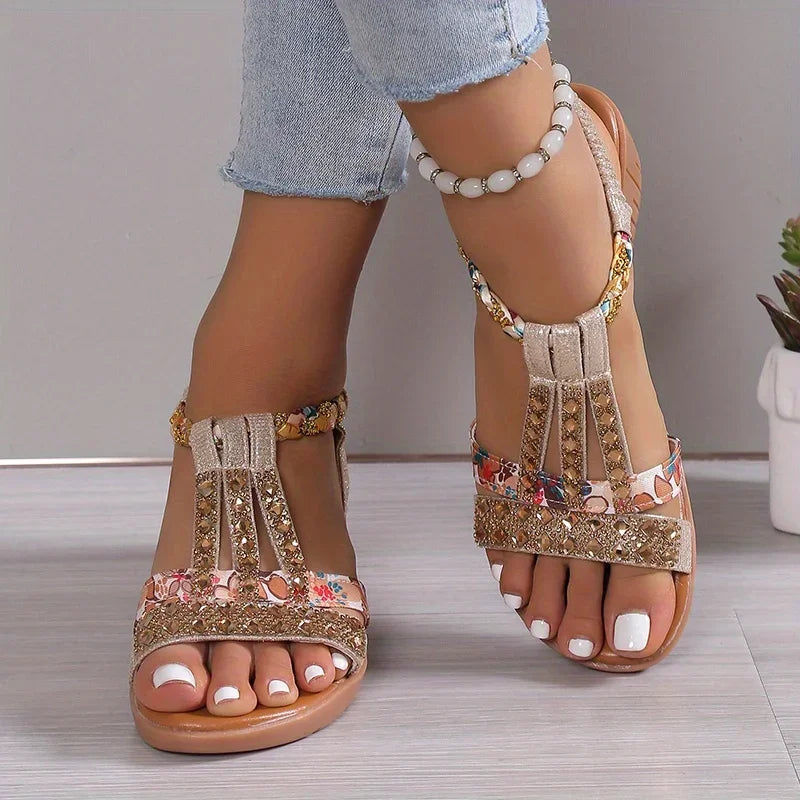 Marla | Women's Comfortable Orthopaedic Wedge Sandals with Soft Sole