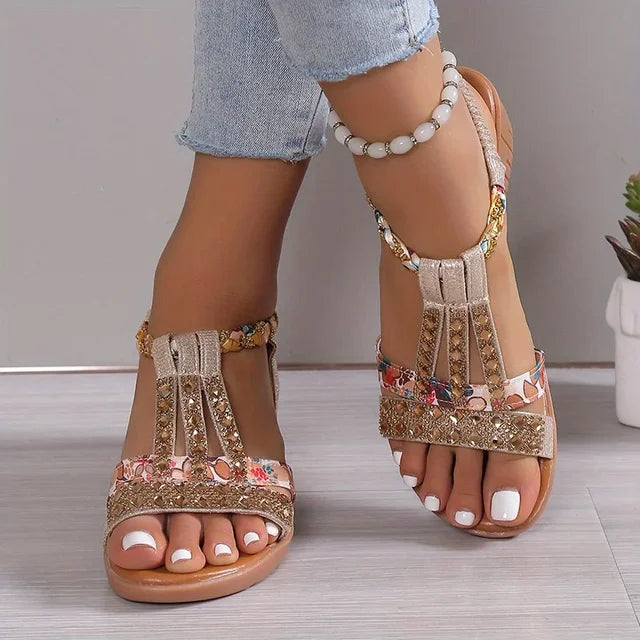 Marla | Women's Comfortable Orthopaedic Wedge Sandals with Soft Sole