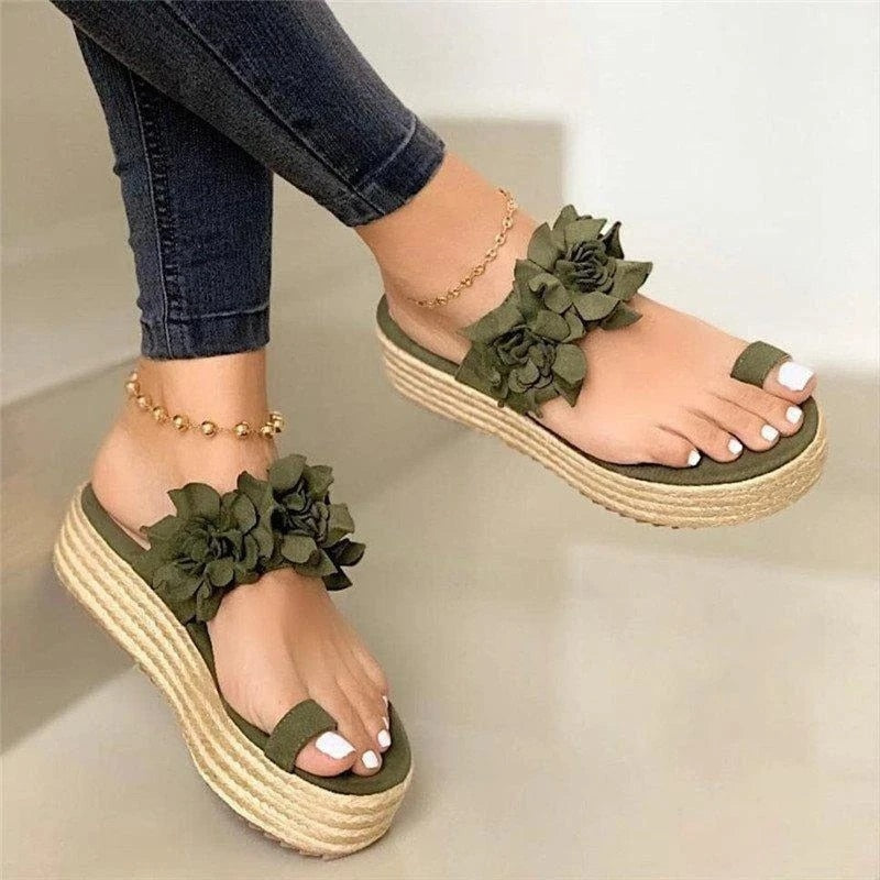 Linora | Women's Comfortable Orthopedic Summer Floral Shoes