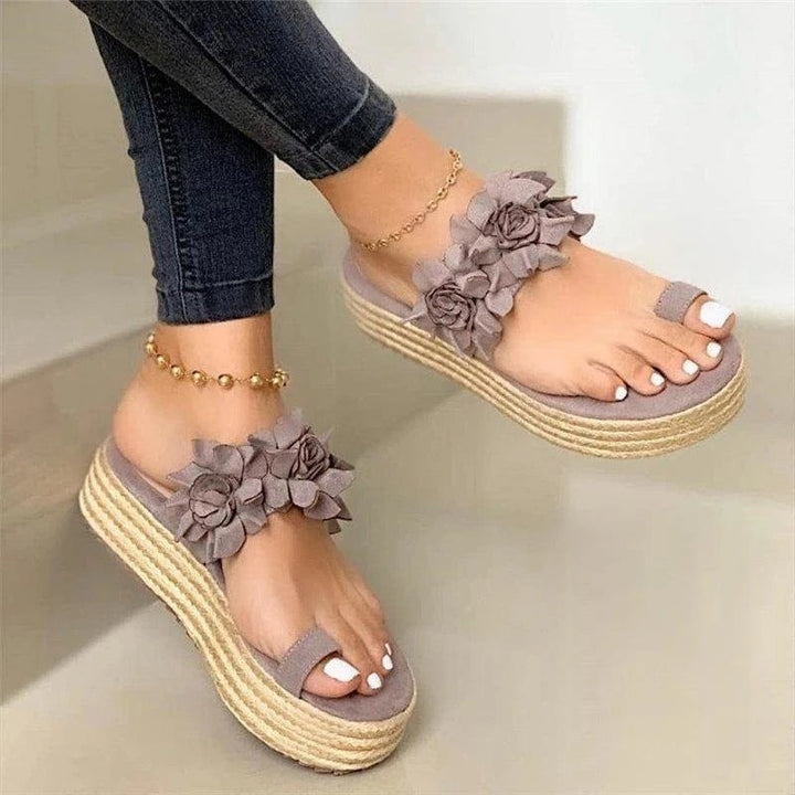 Linora | Women's Comfortable Orthopedic Summer Floral Shoes