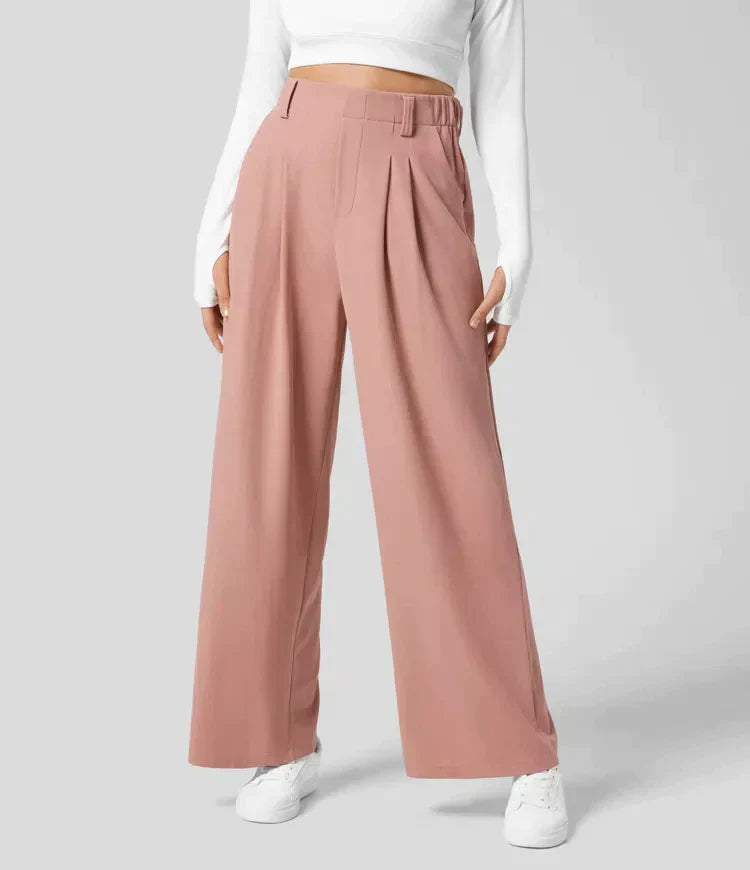 Amara | Women's Comfy Wide Leg Trousers