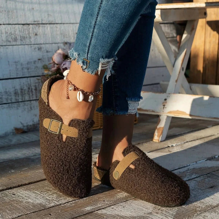 Women's Luxurious Sheepskin Wool Shoes for Ultimate Winter Comfort