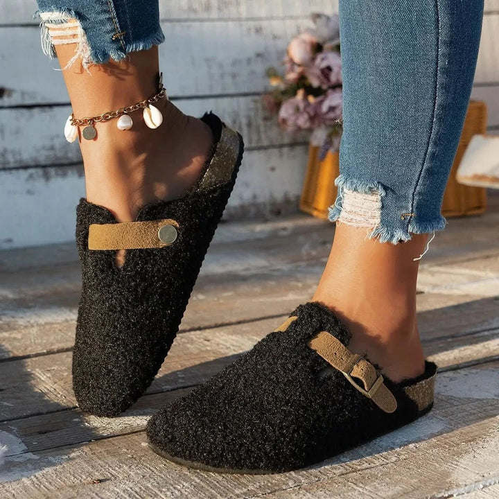 Women's Luxurious Sheepskin Wool Shoes for Ultimate Winter Comfort