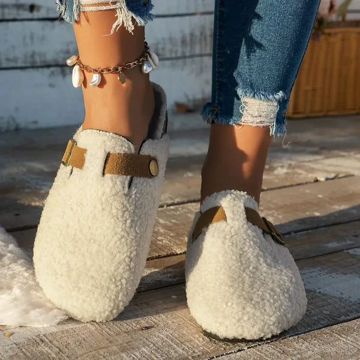 Women's Luxurious Sheepskin Wool Shoes for Ultimate Winter Comfort