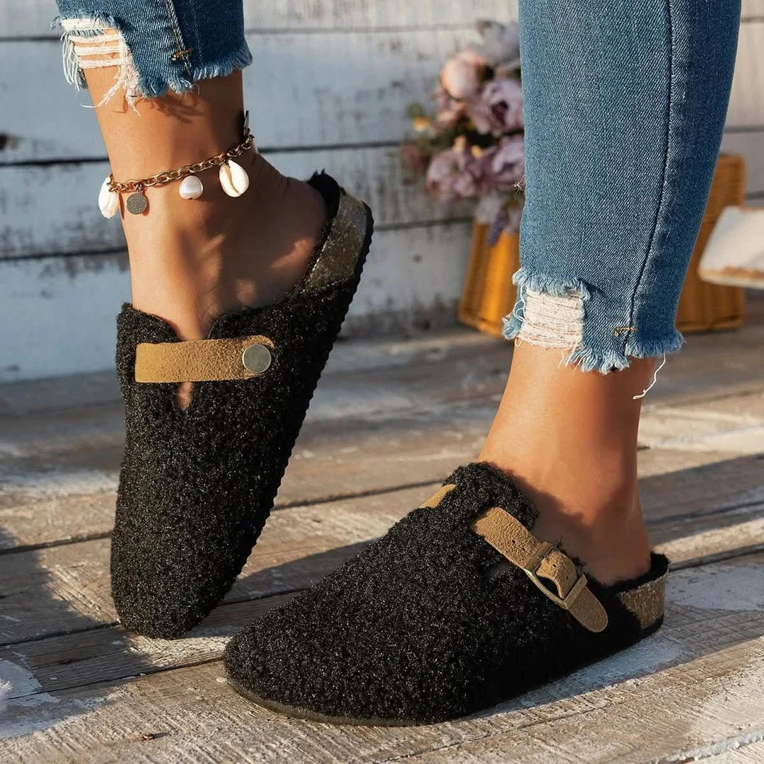 Women's Luxurious Sheepskin Wool Shoes for Ultimate Winter Comfort