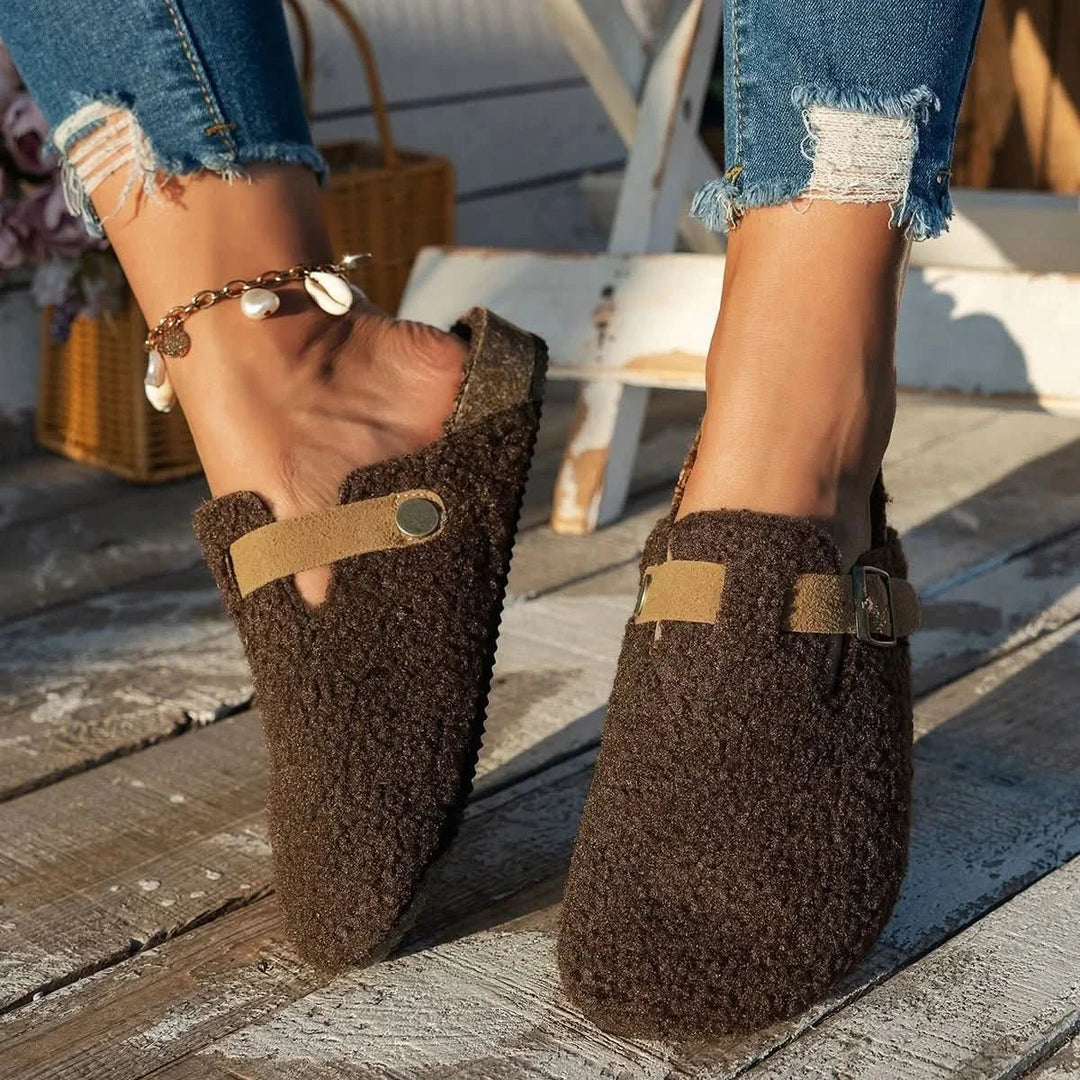 Women's Luxurious Sheepskin Wool Shoes for Ultimate Winter Comfort