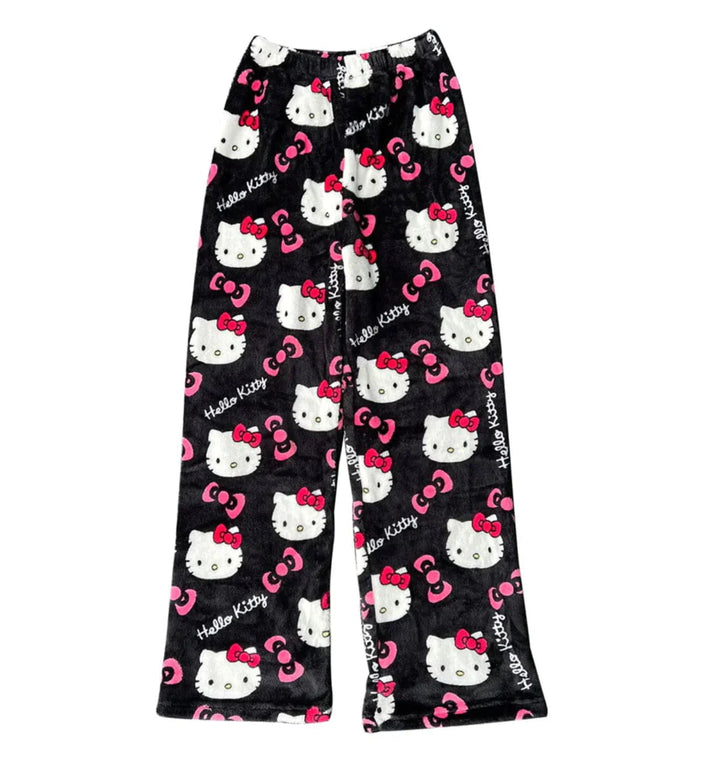 Women's Hello Kitty Plush Pajama Pants