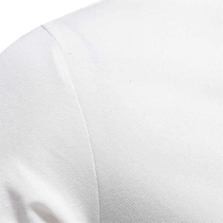 Men's Classic Polo Shirt with Giraffe Embroidery
