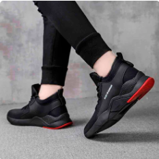 Men's Mesh Plateau Sneakers for Comfort and Style
