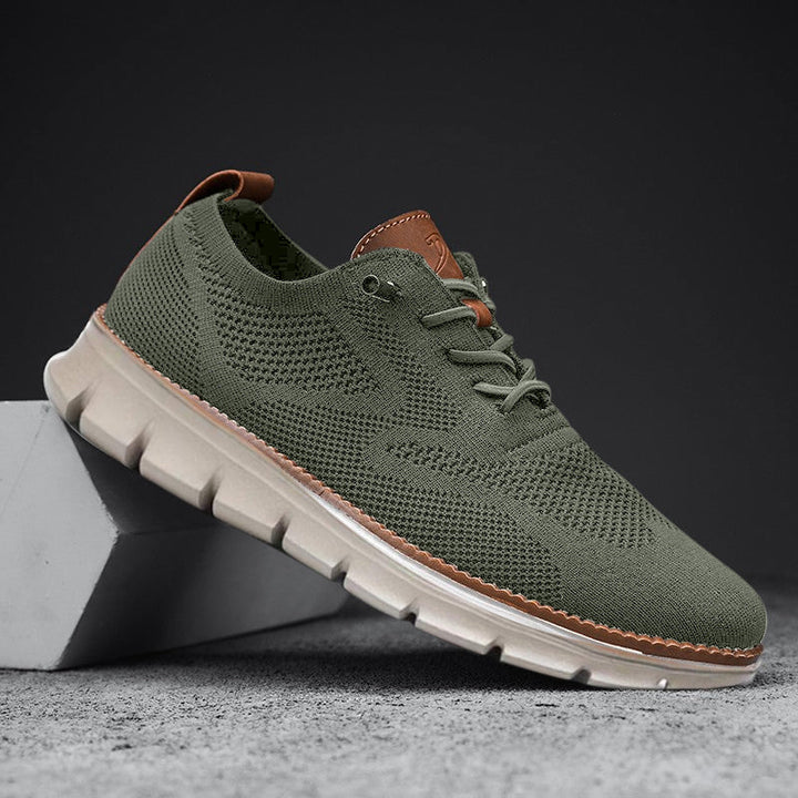 Men's Green Urban Comfort Sneakers