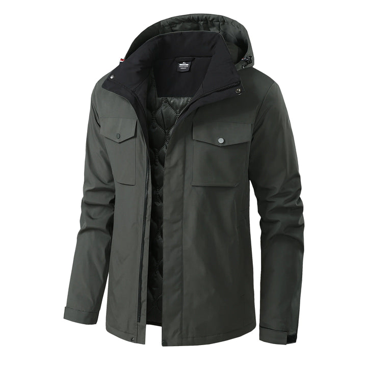 Men's Waterproof Hooded Jacket