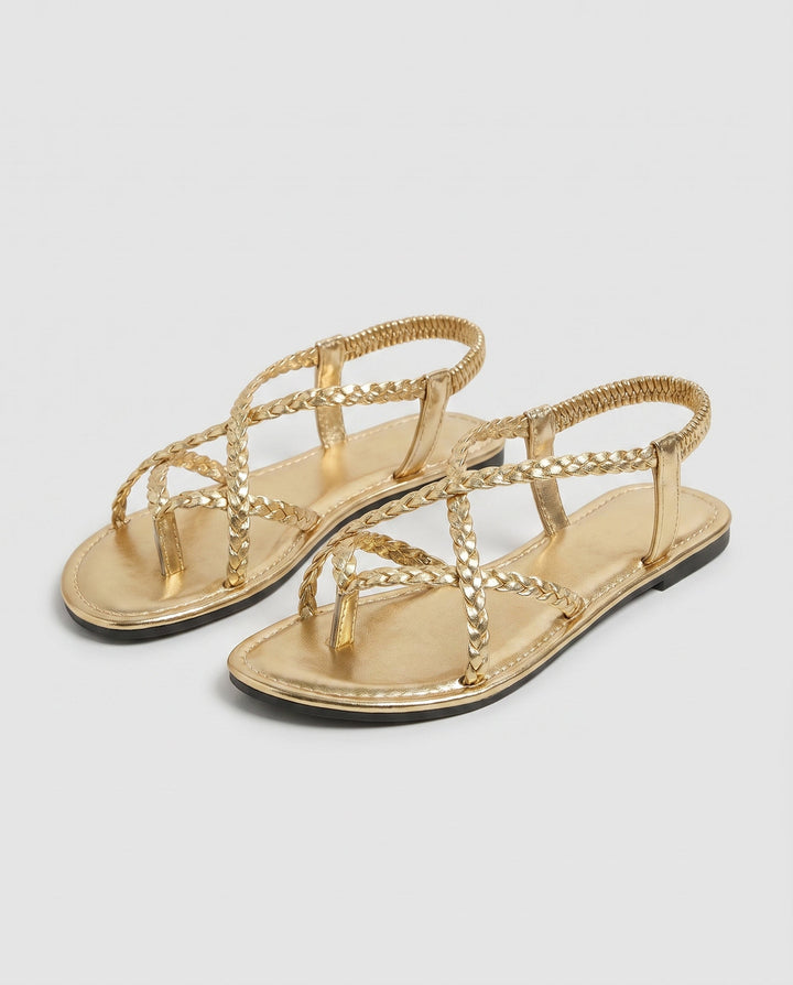 Imogen | Women's Glamorous Braided Platform Sandals
