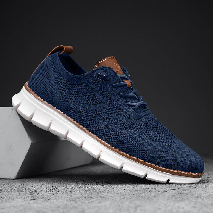 Men's Blue Urban Comfort Sneakers for All-Day Wear