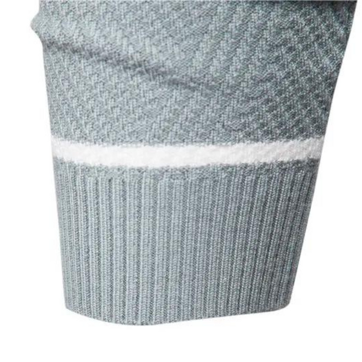 Men's coarse knit sweater