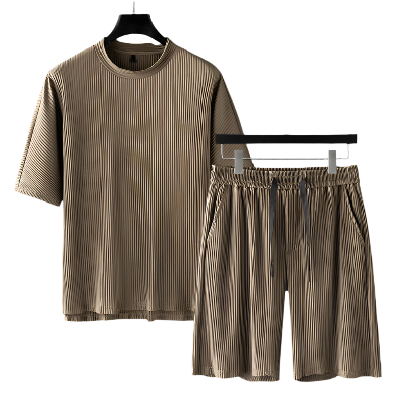 Men's Summer Comfort Two-Part Lounge Set for Relaxation