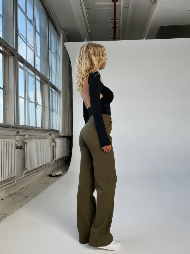 Women's Versatile Modern Wide Leg Everyday Pants