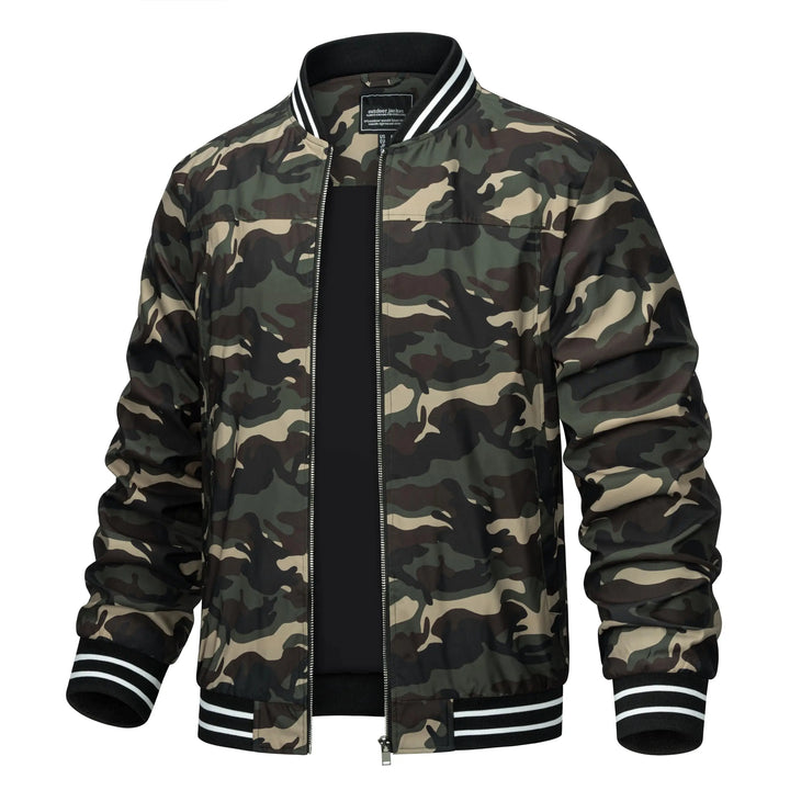 Men's Lightweight Full Zip Windbreaker Jacket