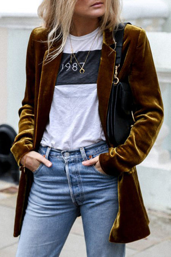 Women's Tailored Fitted Blazer