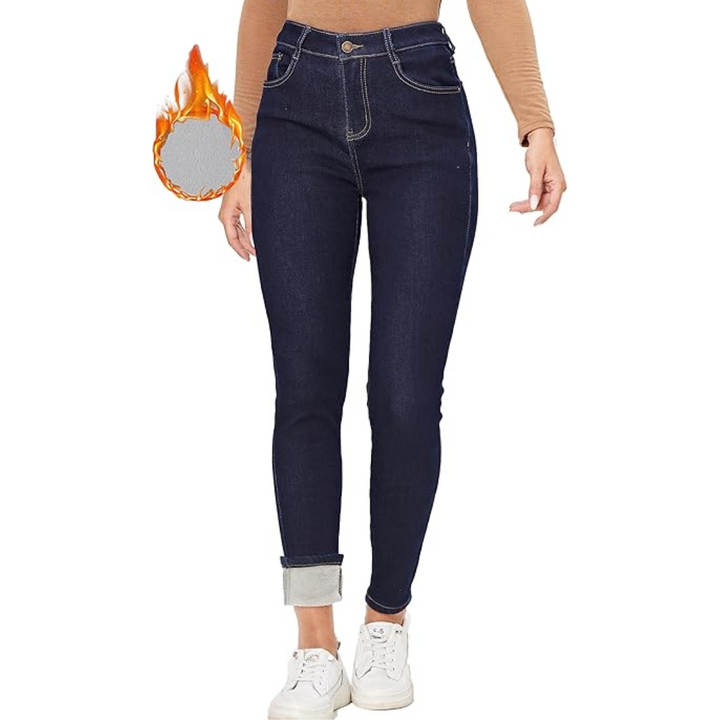 Hannah | Women's Fleece-Lined Winter Thermal Jeans