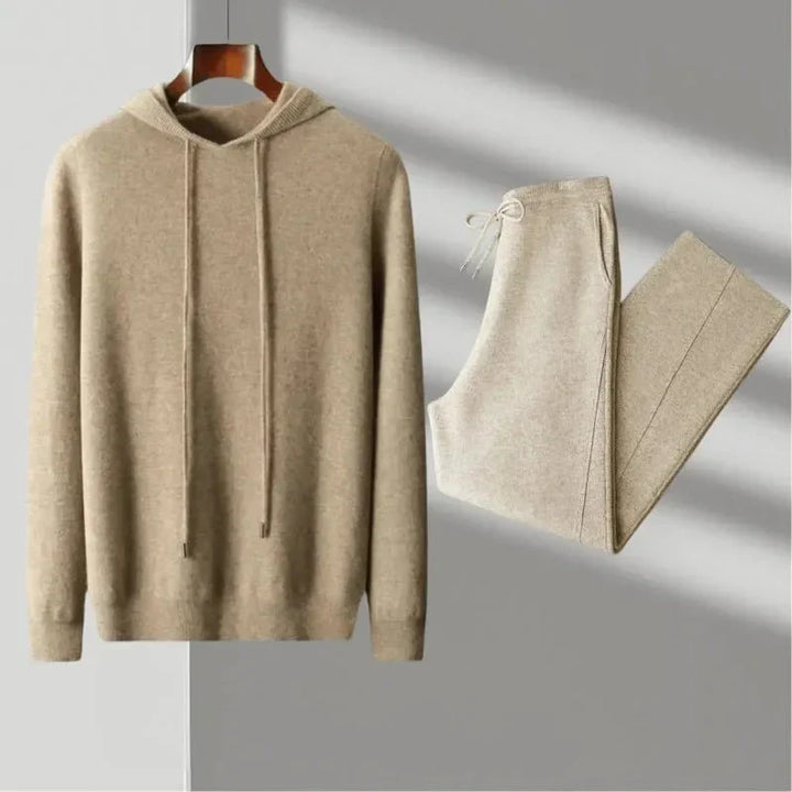 Men's Merino Wool Hoodie and Jogger Set