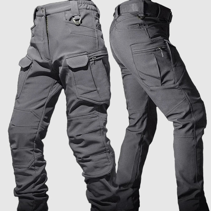 Men's Hooded Windbreaker Set with Cargo Pants