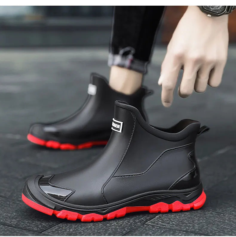 Men's Waterproof Slip-On Terrain Boots
