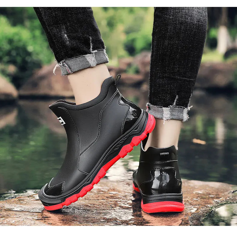 Men's Waterproof Slip-On Terrain Boots