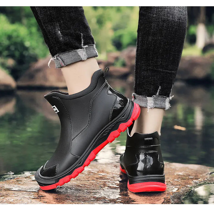 Men's Waterproof Slip-On Terrain Boots