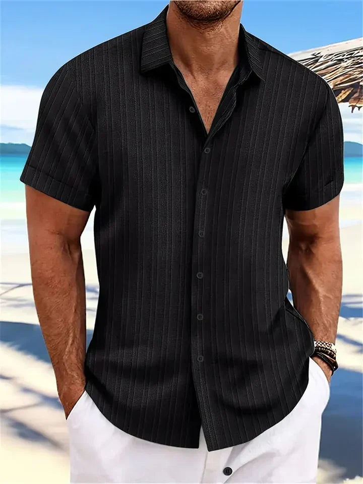 Men's Casual Summer Short-Sleeve Shirt