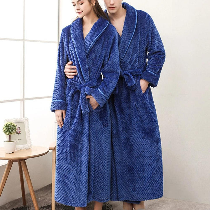 Women's Cozy Fleece Bathrobe