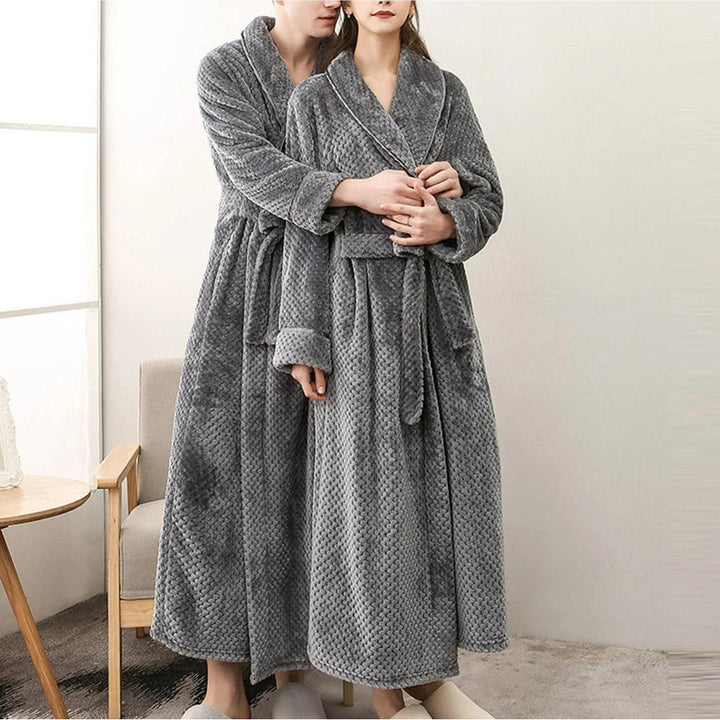 Women's Cozy Fleece Bathrobe