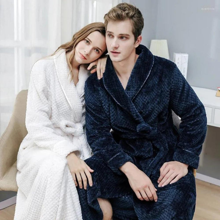Women's Cozy Fleece Bathrobe